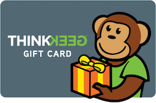 <strong>600USD</strong> ThinkGeek Gift Card